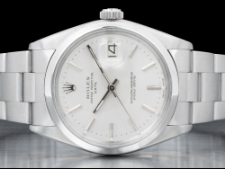 Rolex Date 34 Argento Oyster Silver Lining Dial  1500